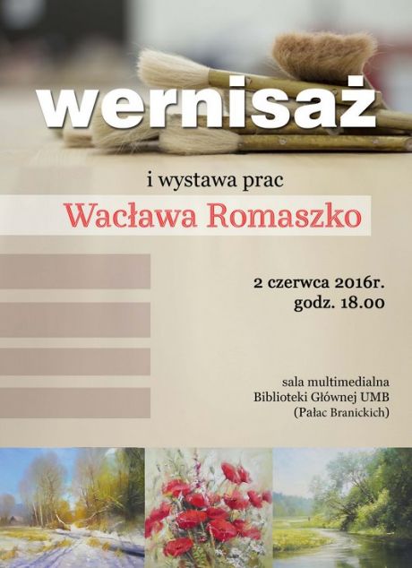 Wystawa prac Wacława Romaszko