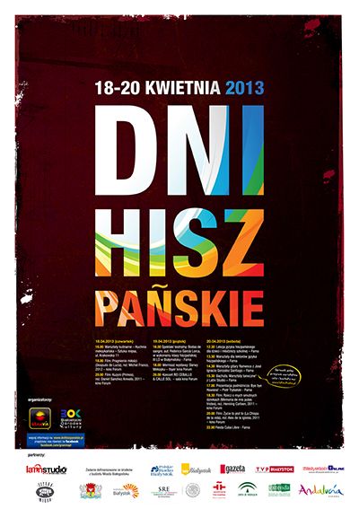 Dni Hiszpańskie 2013 plakat