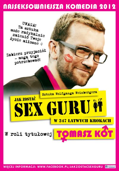 sex guru plakat