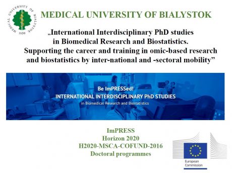 Interdycyplinarne studia doktoranckie w zakresie biologii medycznej oraz biostatystyki